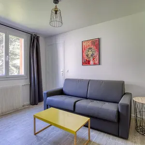 Beautiful Studio Near The Canal De L'ourcq , Paris França
